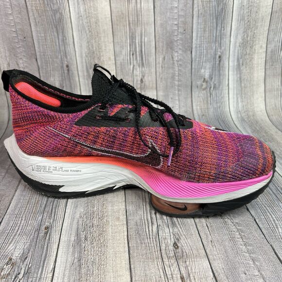 NIKE Air Zoom Alphafly NEXT% Running Shoes Hyper Violet Crimson Men 10 US $275+ main image 5